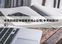 中天科技区块链相关核心公司[中天科技37亿]